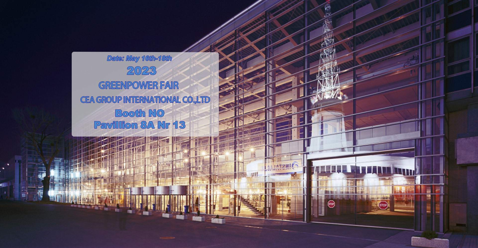 Invitation|CEA invites you to GREENPOWER Fair