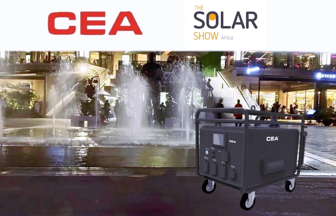 CEA's Movable Power Station Moves to Solar Show Africa 2024